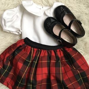 Ralph Lauren Plaid Skirt Size 2/2T